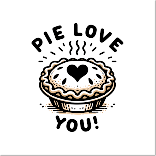 Pie Love You! Posters and Art